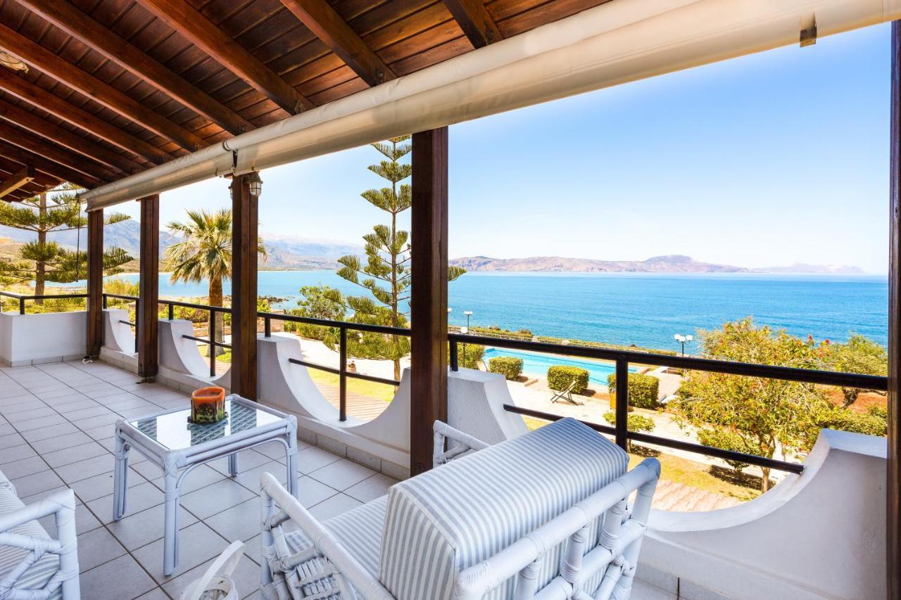 Beachfront Family Villa Katerina With Private Pool, Playground, Bbq & Amazing Sea Views! Petres  Exterior foto